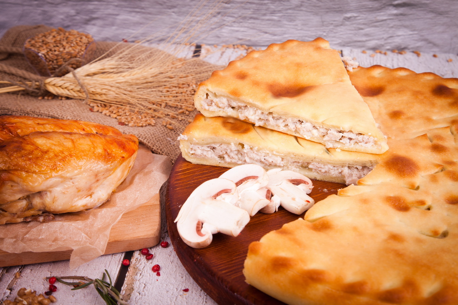 Пирог с курицей / Chicken pie
